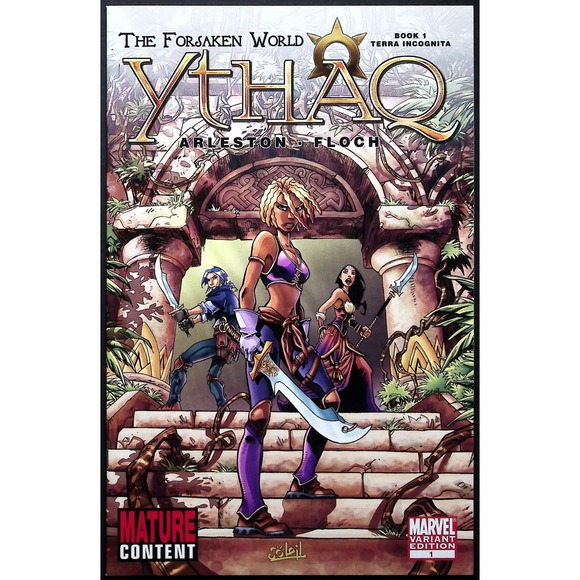 Ythaq The Forsaken World #1 #2 #3 Complete Marvel Soleil Set Adrien Floch VF/NM - Picture 3 of 10